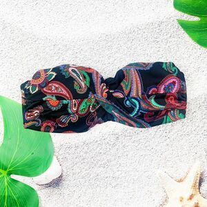 Victoria’s Secret twist front paisley bikini top